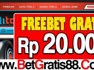 Blitoto Freebet Gratis Rp 20.000 Tanpa Deposit