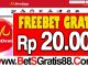 MacauBet Freebet Gratis Rp 20.000 Tanpa Deposit